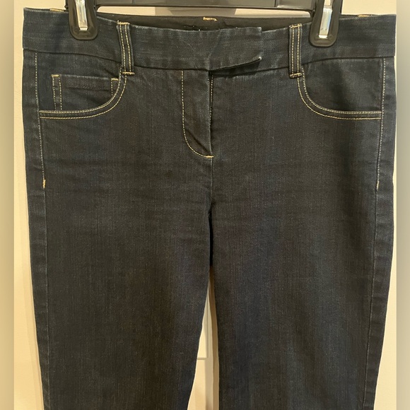 Theory Wide Legged Denim Trouser - Picture 3 of 11